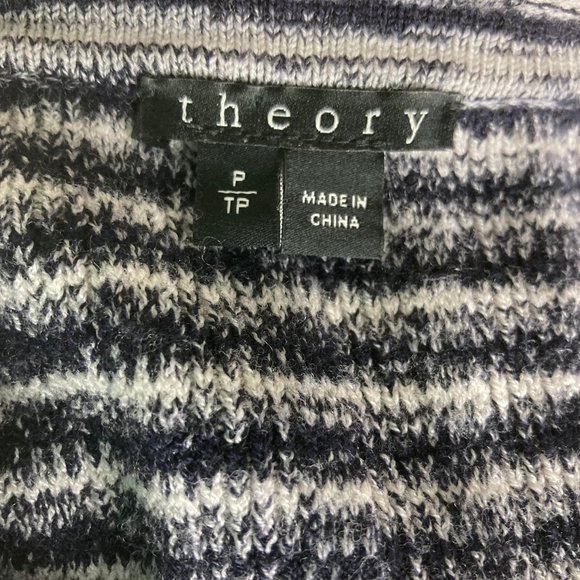 Theory Women's Belira Evian Stretch Wool Tunic Pullover Sweater - S / P - Picture 7 of 7